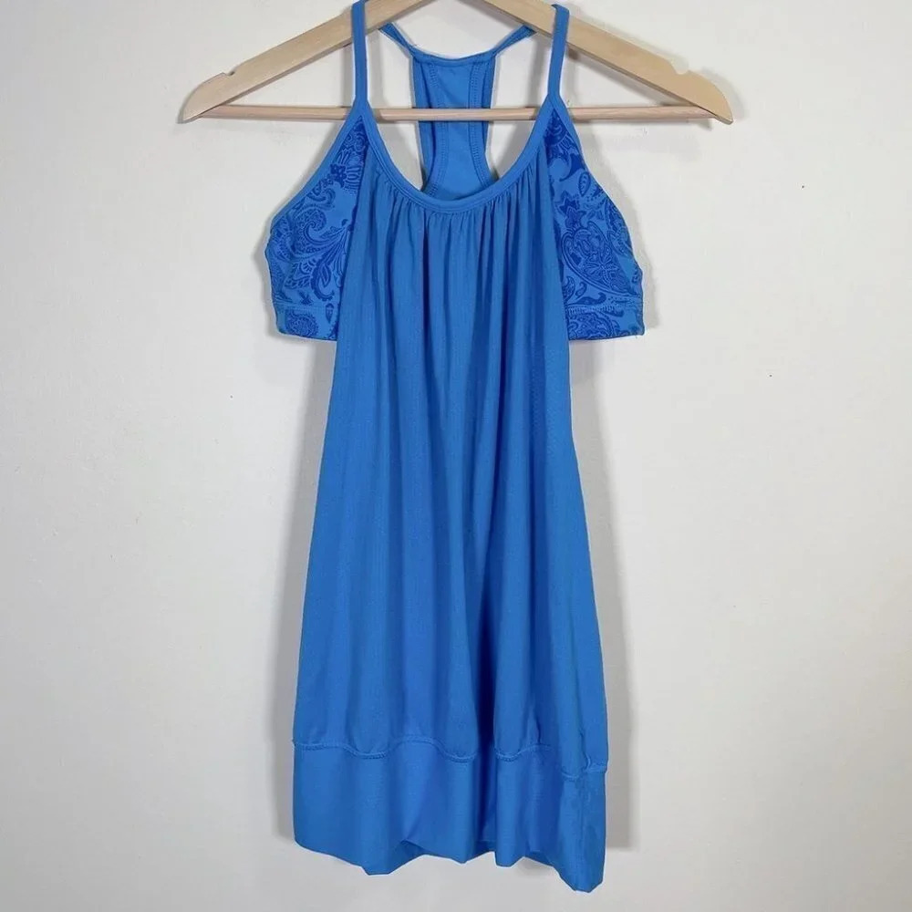 LULULEMON NO LIMITS TANK CORNFLOWER
